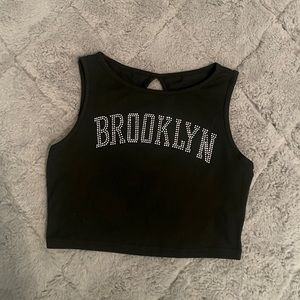 NEW rhinestone tank top